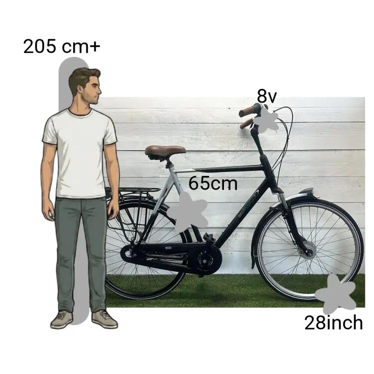 Bicicletta usata Gazelle Eclipse 2/4