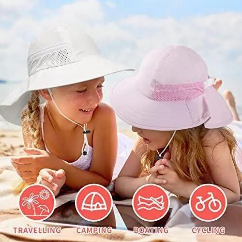 Chapeau de soleil - Chapeau de soleil enfant - Chapeau de soleil bébé - Chapeau 8/8