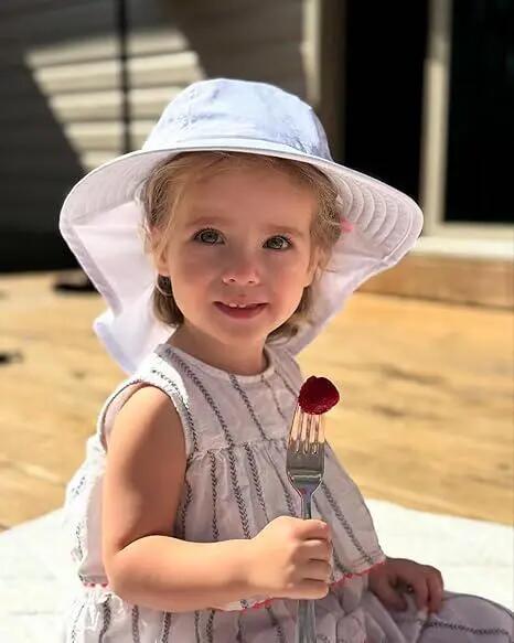 Chapeau de soleil - Chapeau de soleil enfant - Chapeau de soleil bébé - Chapeau 7/8
