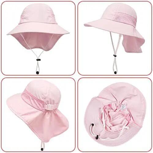 Chapeau de soleil - Chapeau de soleil enfant - Chapeau de soleil bébé - Chapeau 6/8