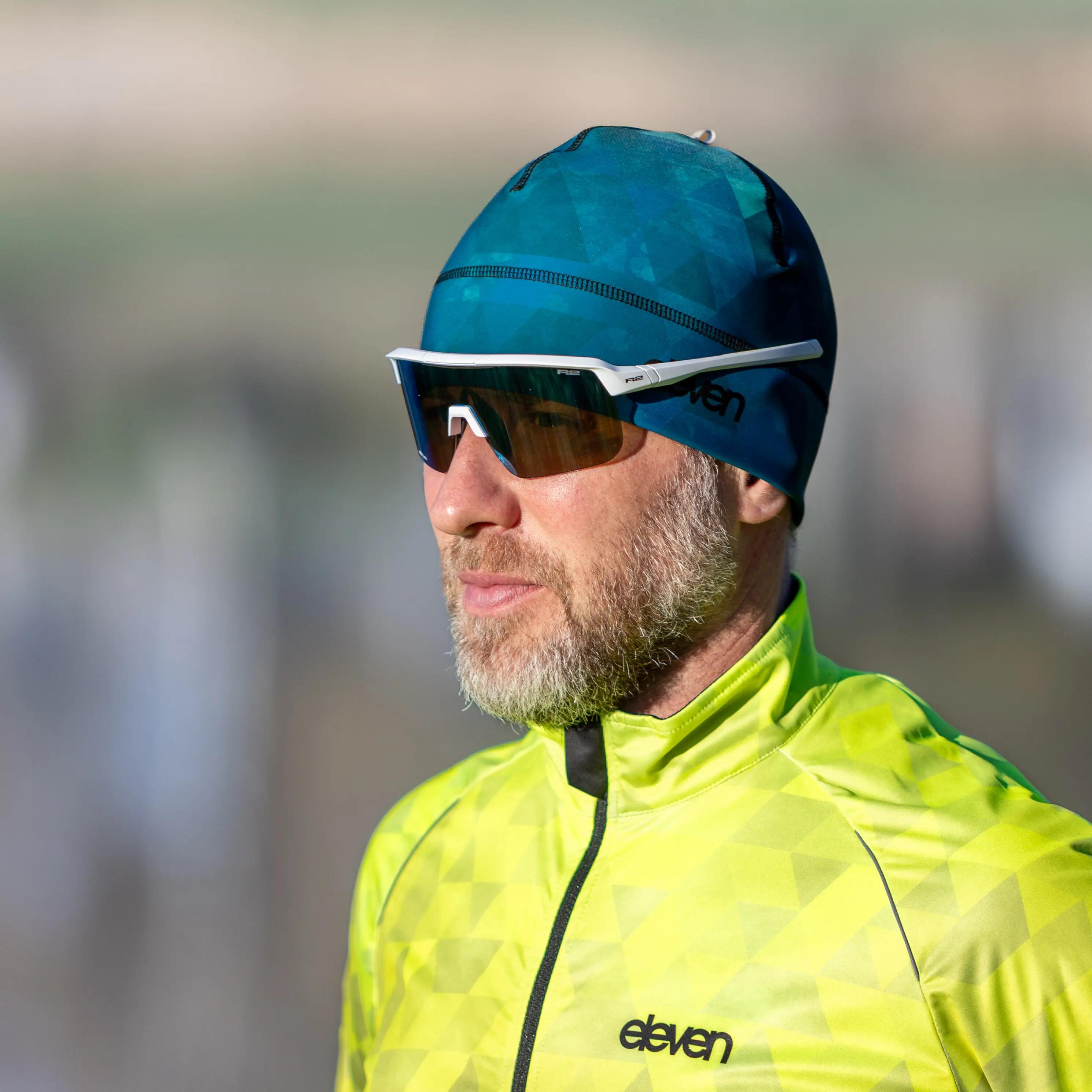 Sportovní čepice Eleven Matty Tripeak Teal 3/4