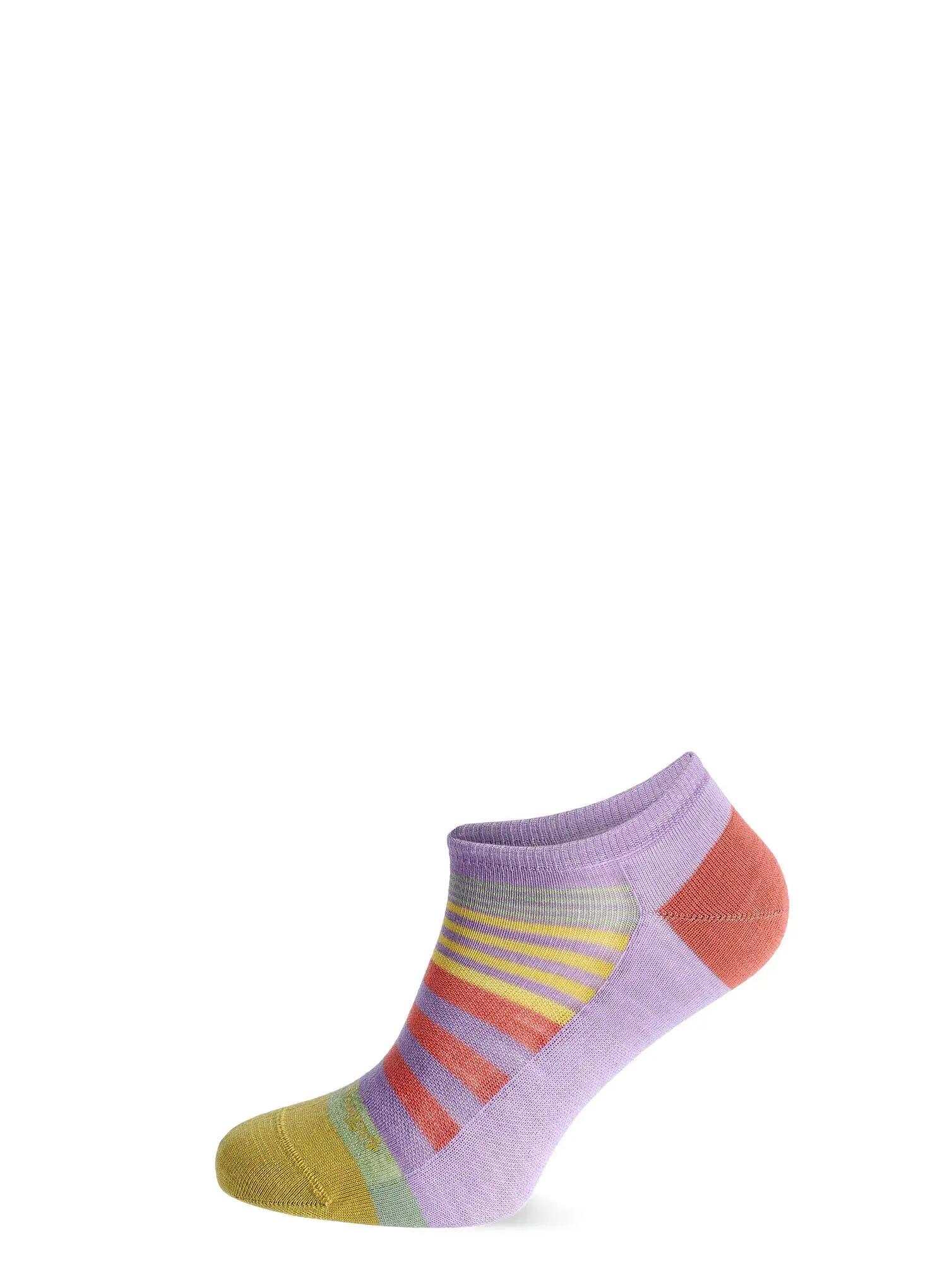 Skarpetki damskie Darn Tough Beachcomber No Show Lightweight - lavender 35-37,5 3/4