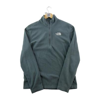 Tweedehands - heren fleece trui polaire 1/4 zip - als nieuw