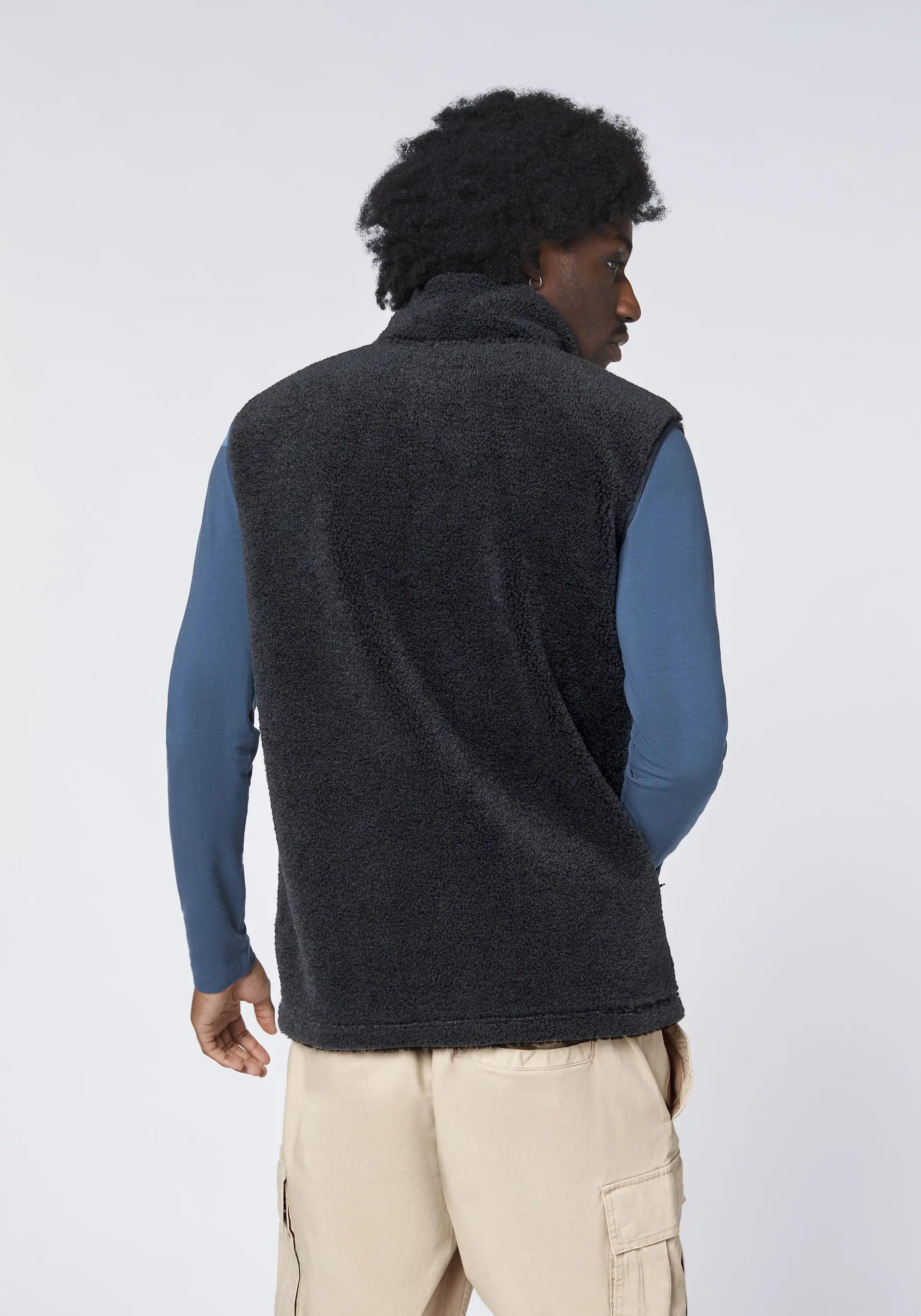 Weste aus weichem Sherpa 4/7