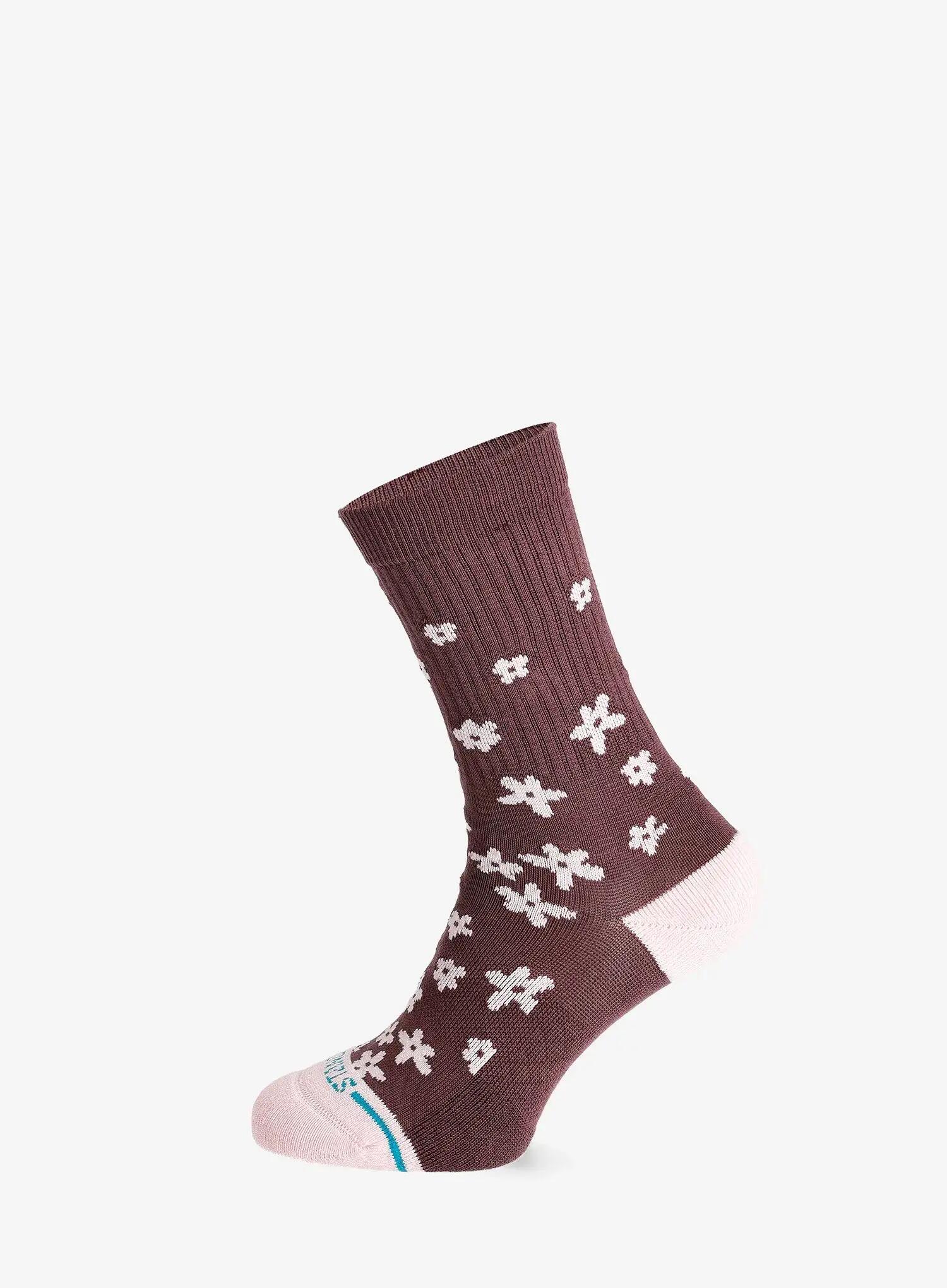 Skarpetki damskie Stance Floral Dreams Crew 3/4