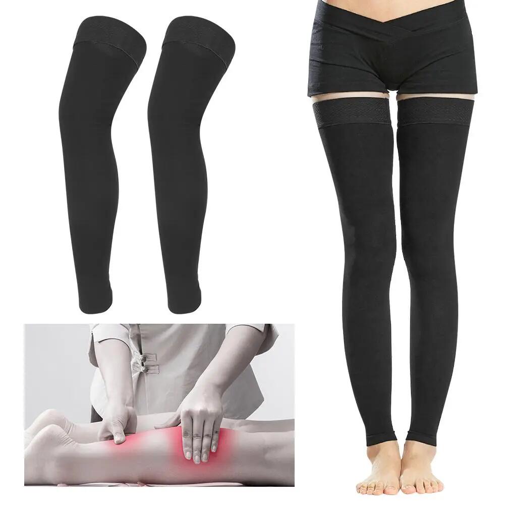 Chaussettes de compression élastiques pour affiner les jambes et prévenir les œd 4/8