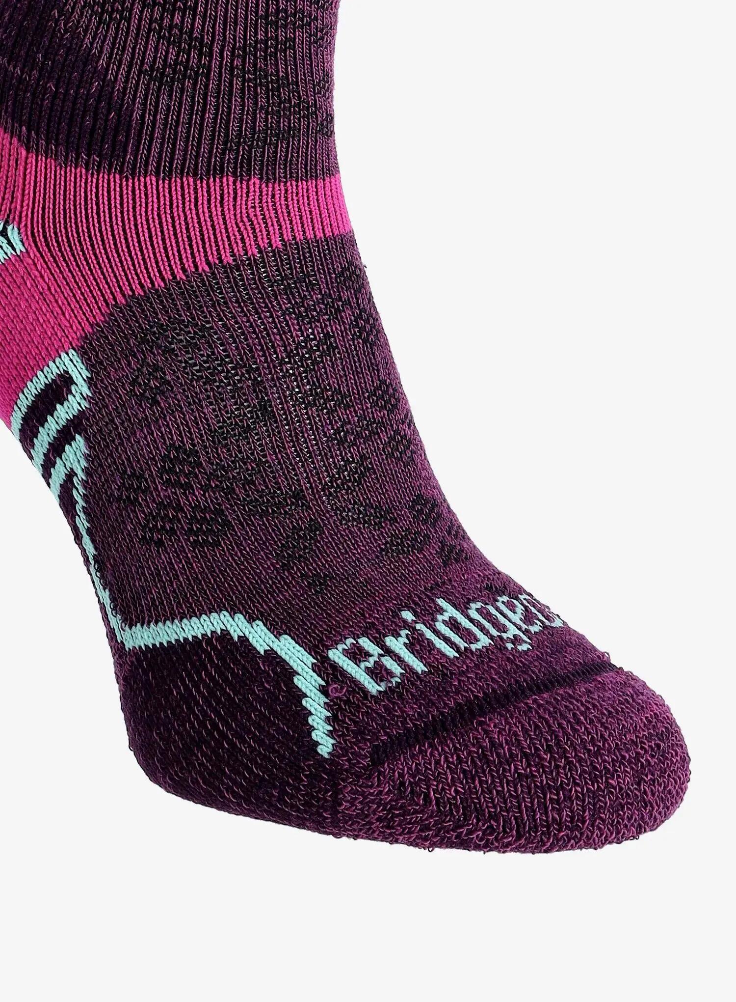 Skarpety do biegania damskie Bridgedale Trail Run Ultralight Merino Sport Crew 4/4