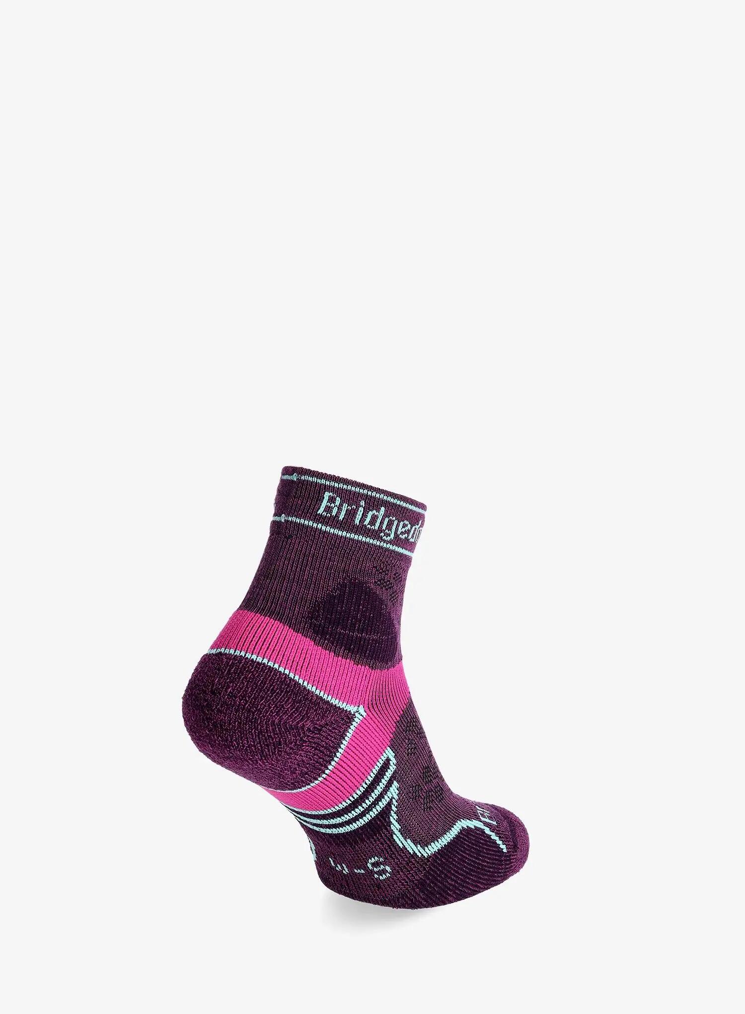 Skarpety do biegania damskie Bridgedale Trail Run Ultralight Merino Sport Crew 2/4