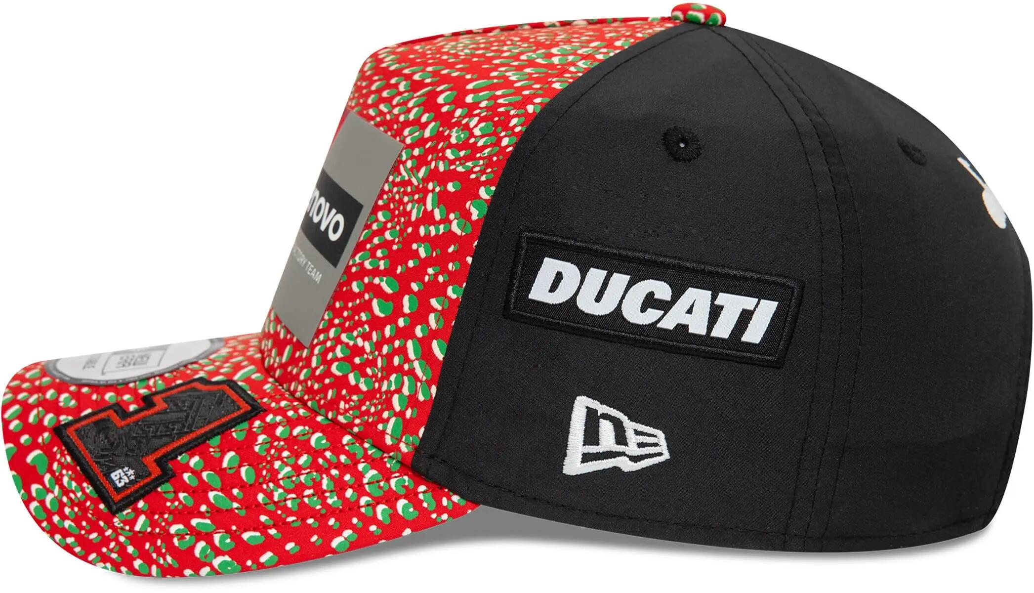 Cappellino New Era Ducati Mugello E-Frame Trucker Unisex Rosso 6/6