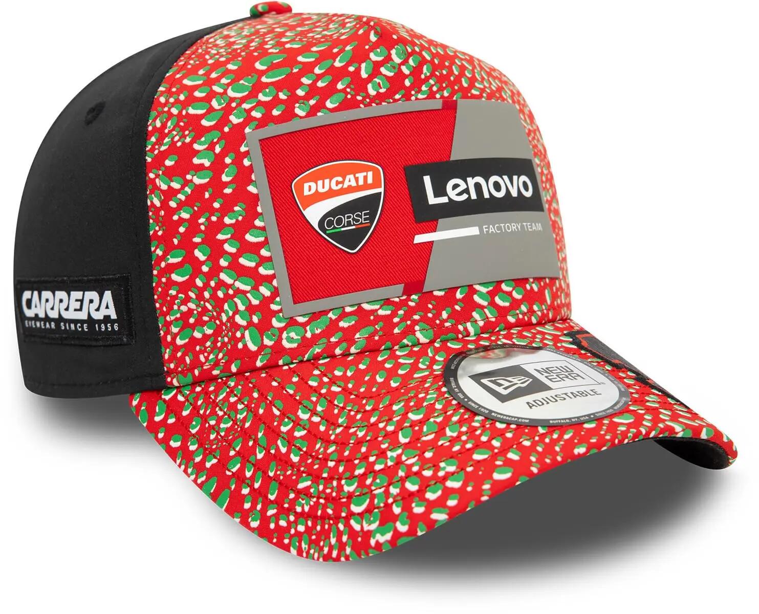 Cappellino New Era Ducati Mugello E-Frame Trucker Unisex Rosso 3/6