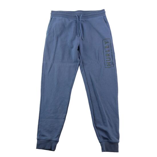 Second life - Spodnie dresowe męskie Fleece Jogger niebieskie - Jak nowy