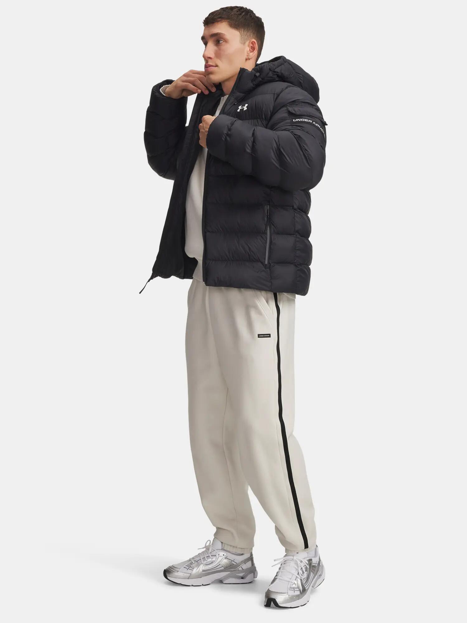Férfi kabát Under Armour UA Sportswear Puff Jkt-BLK 4/4