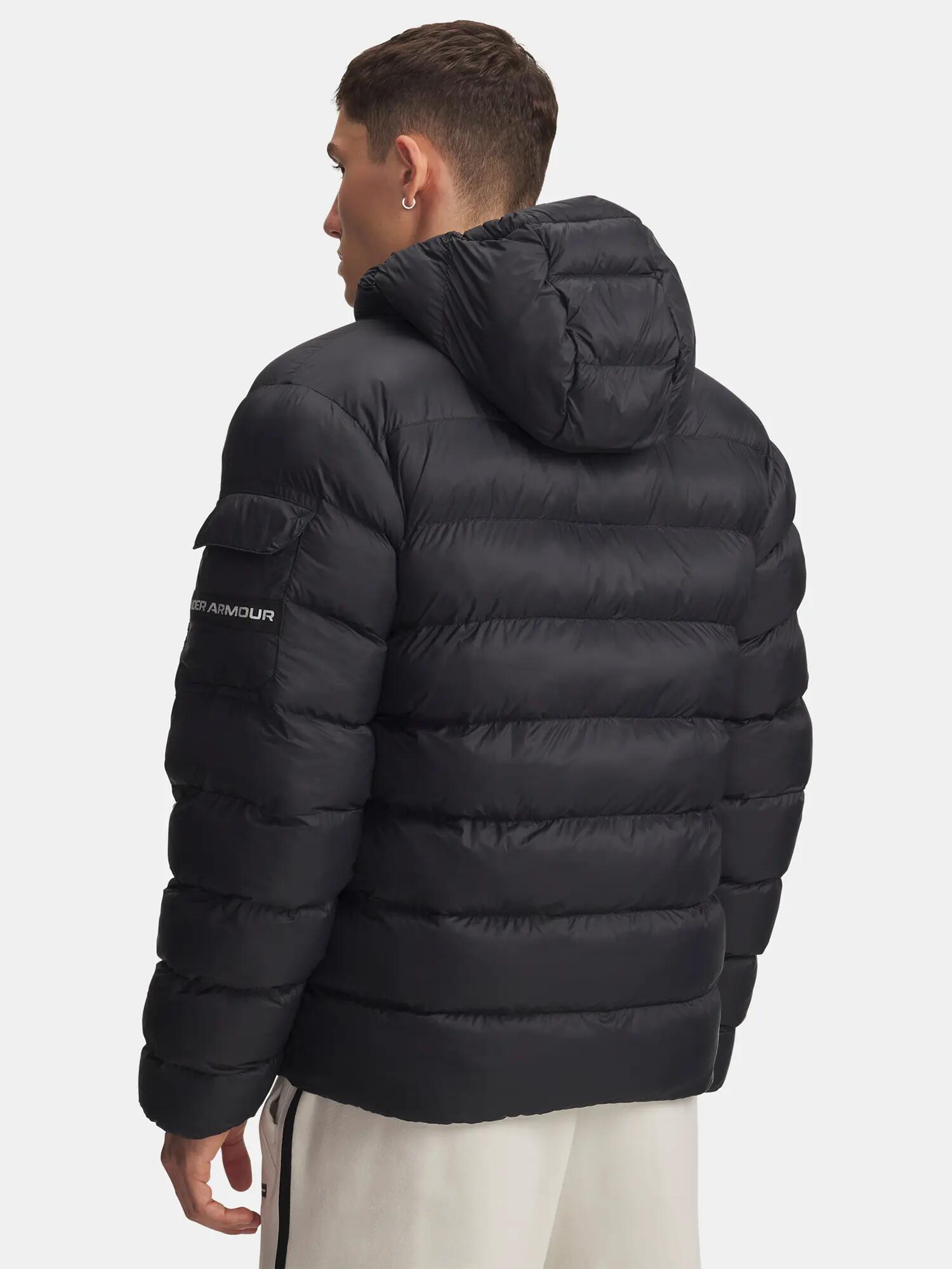 Férfi kabát Under Armour UA Sportswear Puff Jkt-BLK 2/4