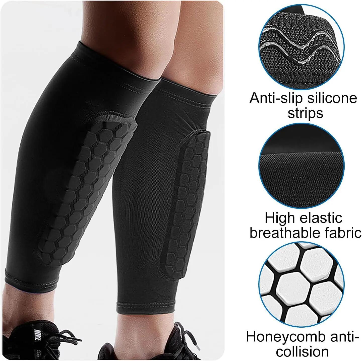 Protège-tibias de football - Protection des jambes - Protège-tibias de football 3/8