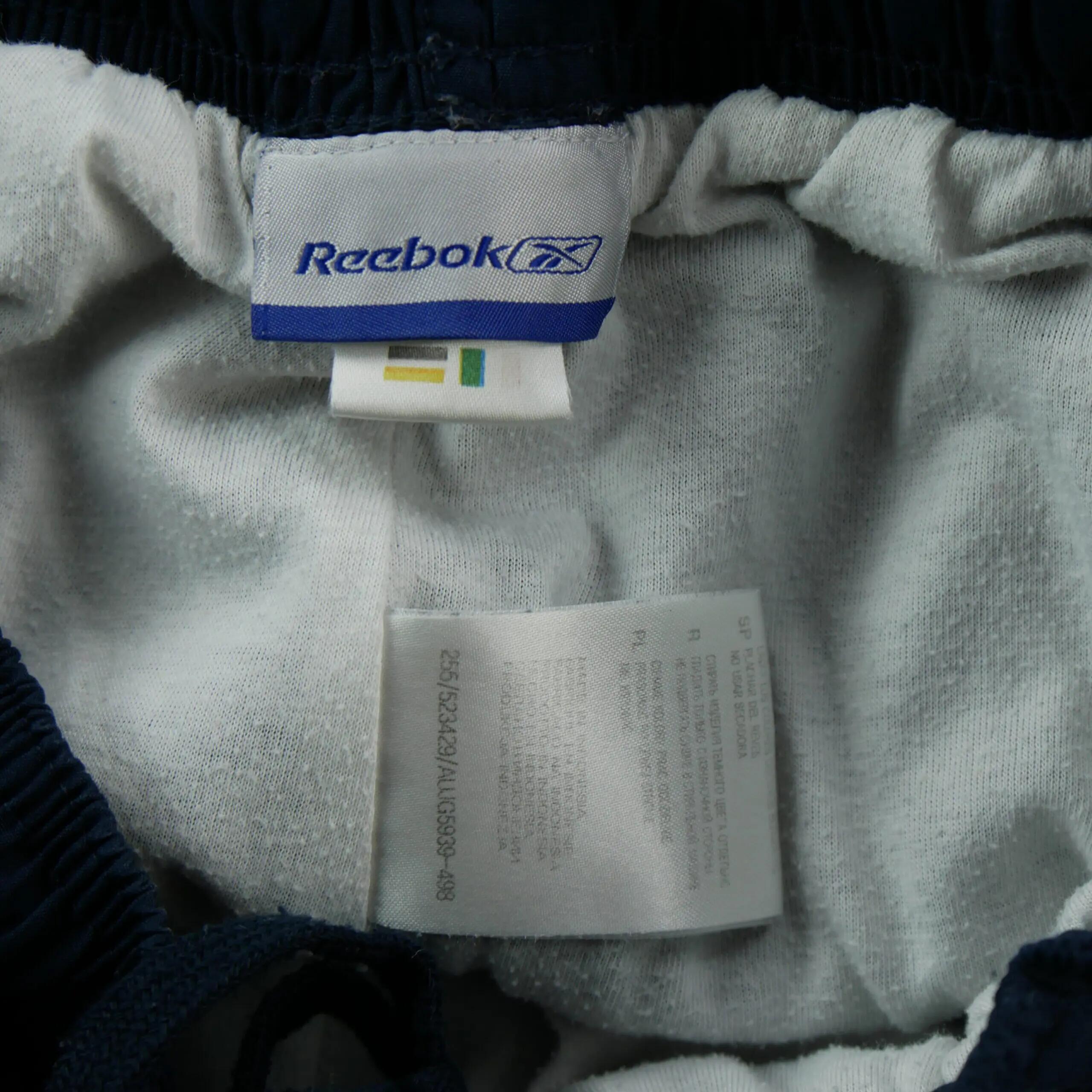 Tweedehands - Jogging Man Y2K Witte biesjes - Goede staat 8/9