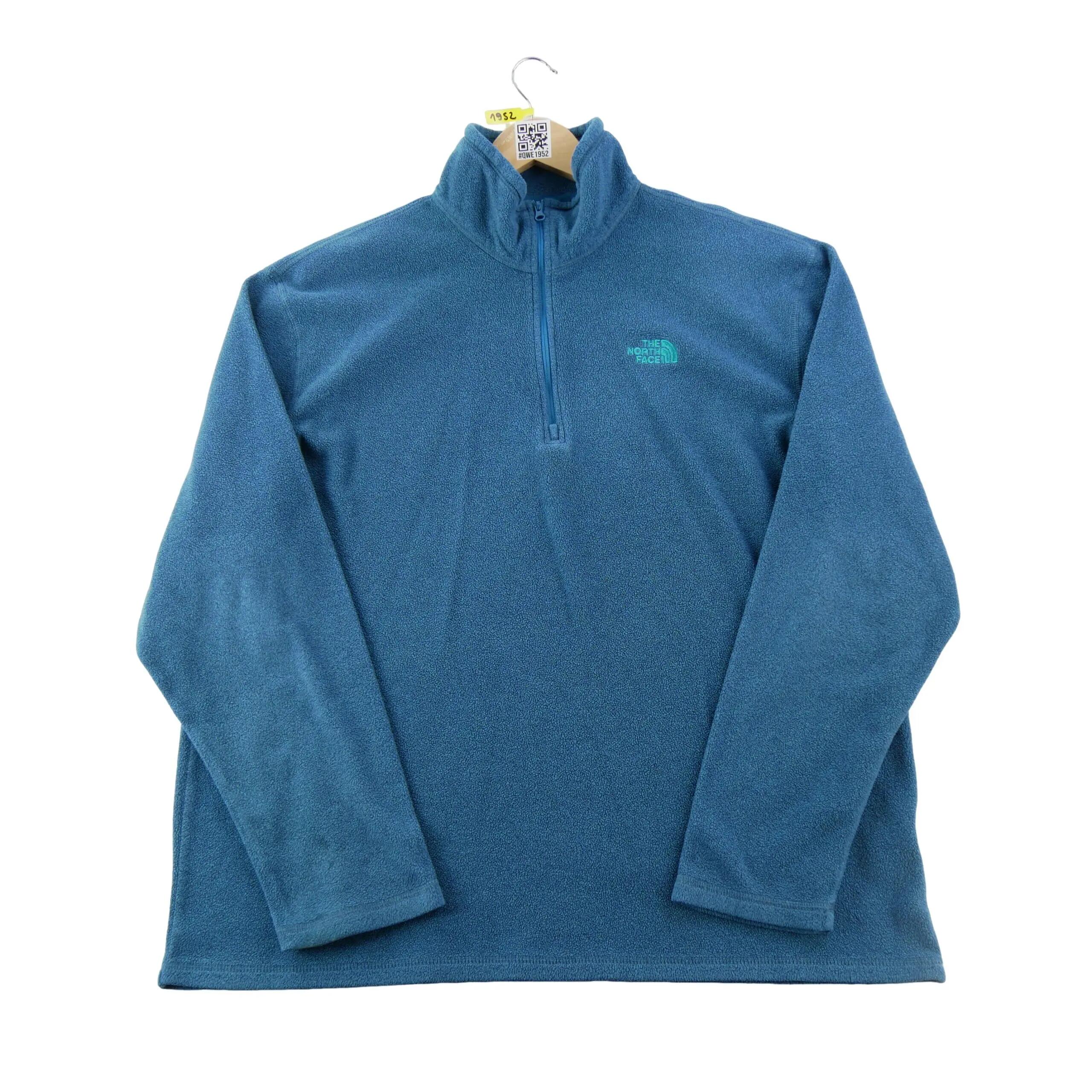 Refurbished - Herren Fleecepullover mit Stehkragen Blau - In gutem Zustand 2/10