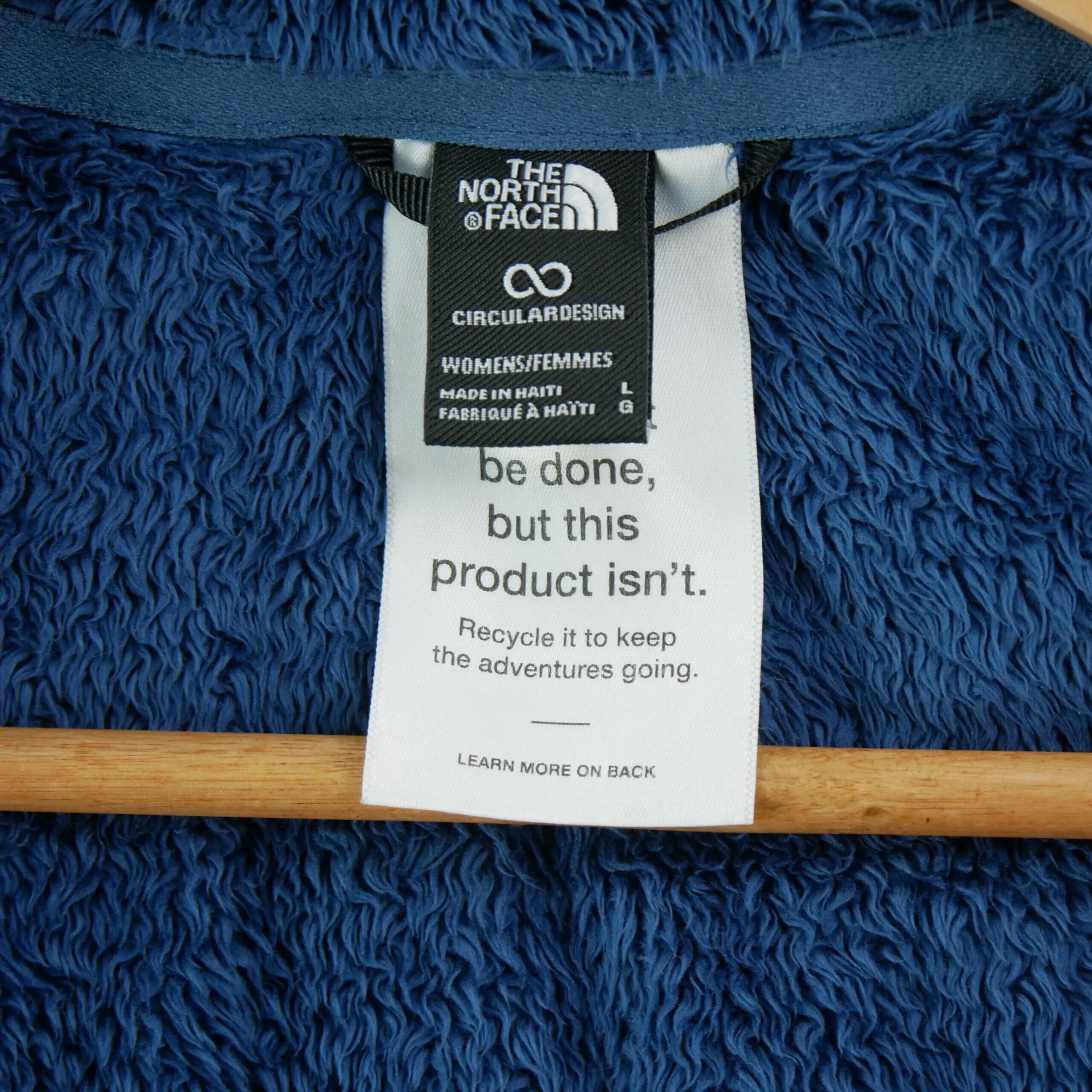 Tweedehands - Dames fleecevest Osito Jacket Blauw - Als nieuw 6/10