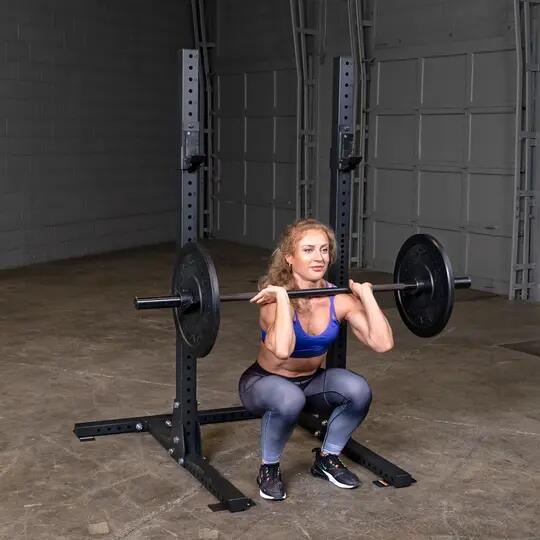 Soporte comercial para sentadillas SPR250 para fitness y entrenamiento de fuerza 9/9