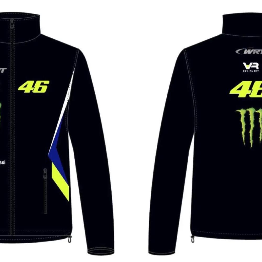 Softshell jacket VR46 WRT LINE Men Black S