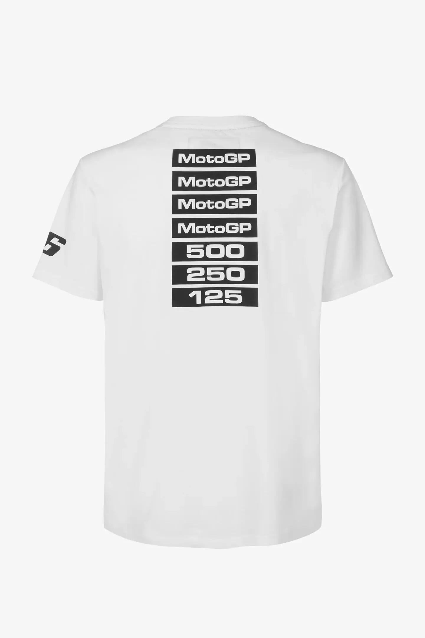 T-shirt VR46 UNLIMITED WORLD TITLE CELEBRATION Heren Lichtgrijs M 2/6