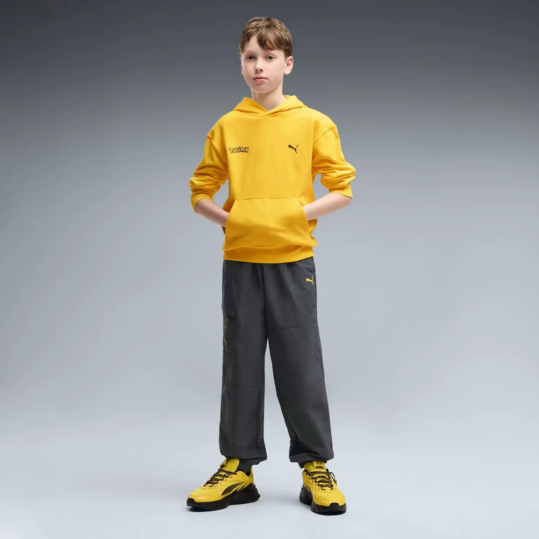 Felpa con cappuccio a motivo per bambini Puma x Pokémon 5/5