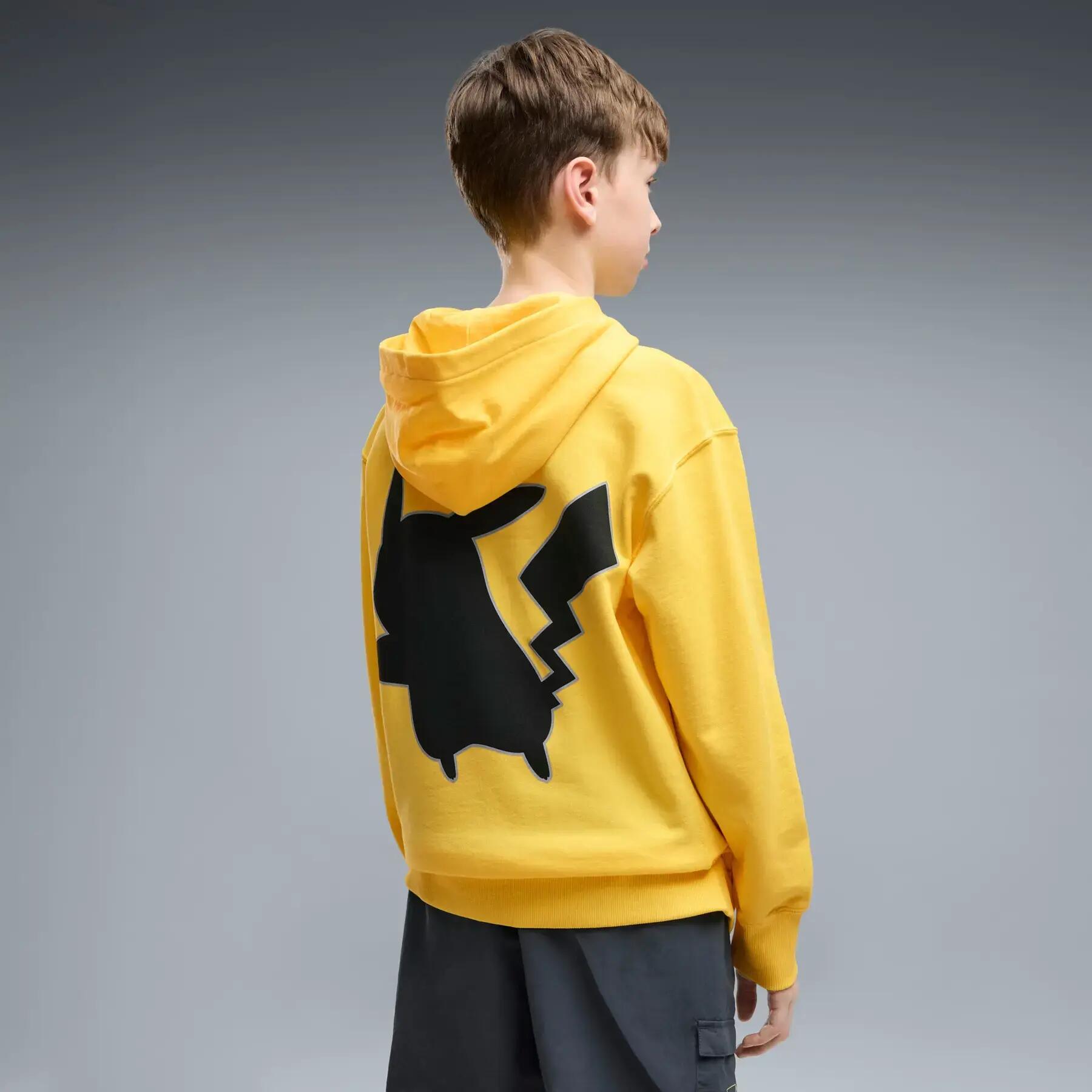 Felpa con cappuccio a motivo per bambini Puma x Pokémon 4/5