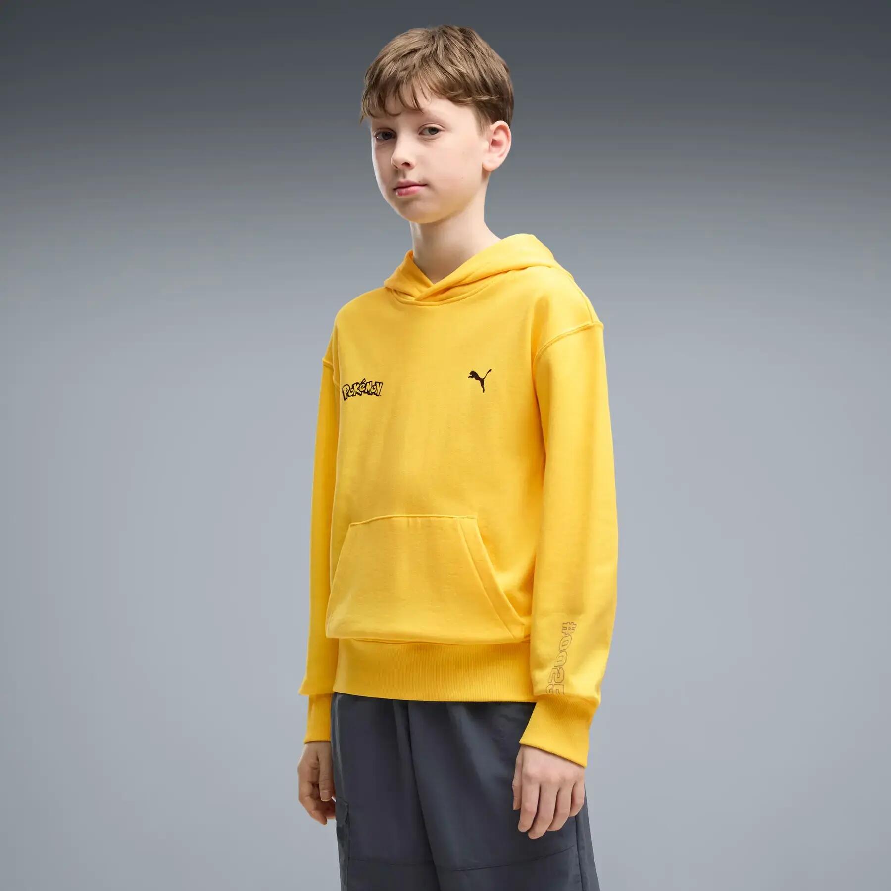Felpa con cappuccio a motivo per bambini Puma x Pokémon 3/5
