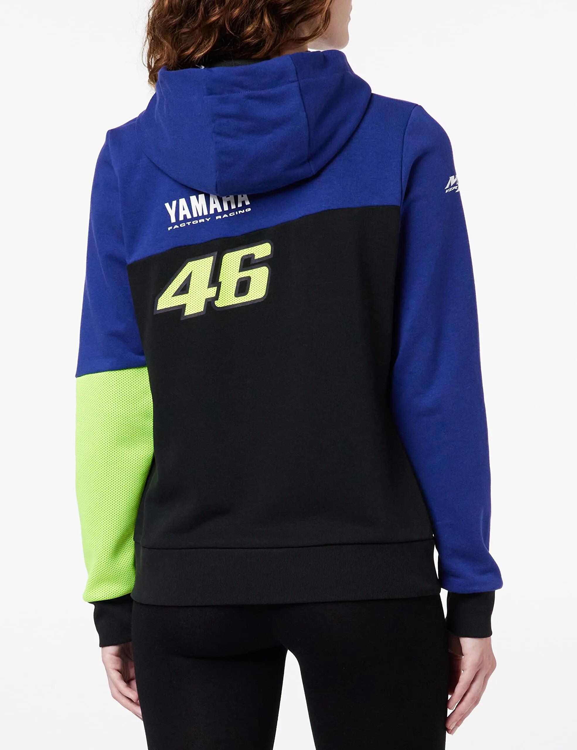 Sweatshirt VR46 Yamaha Damen Blau S 4/6