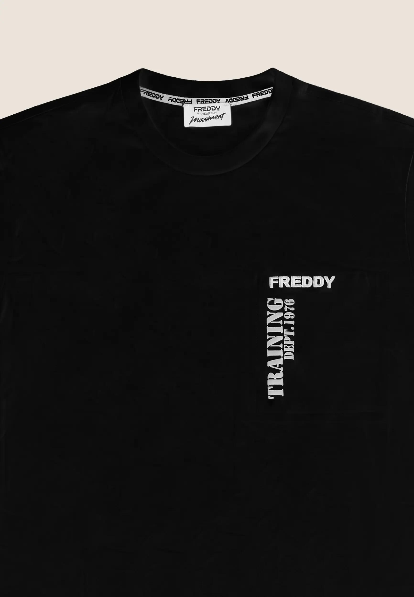 T-shirt pour hommes en coton avec graphisme en relief 3/3