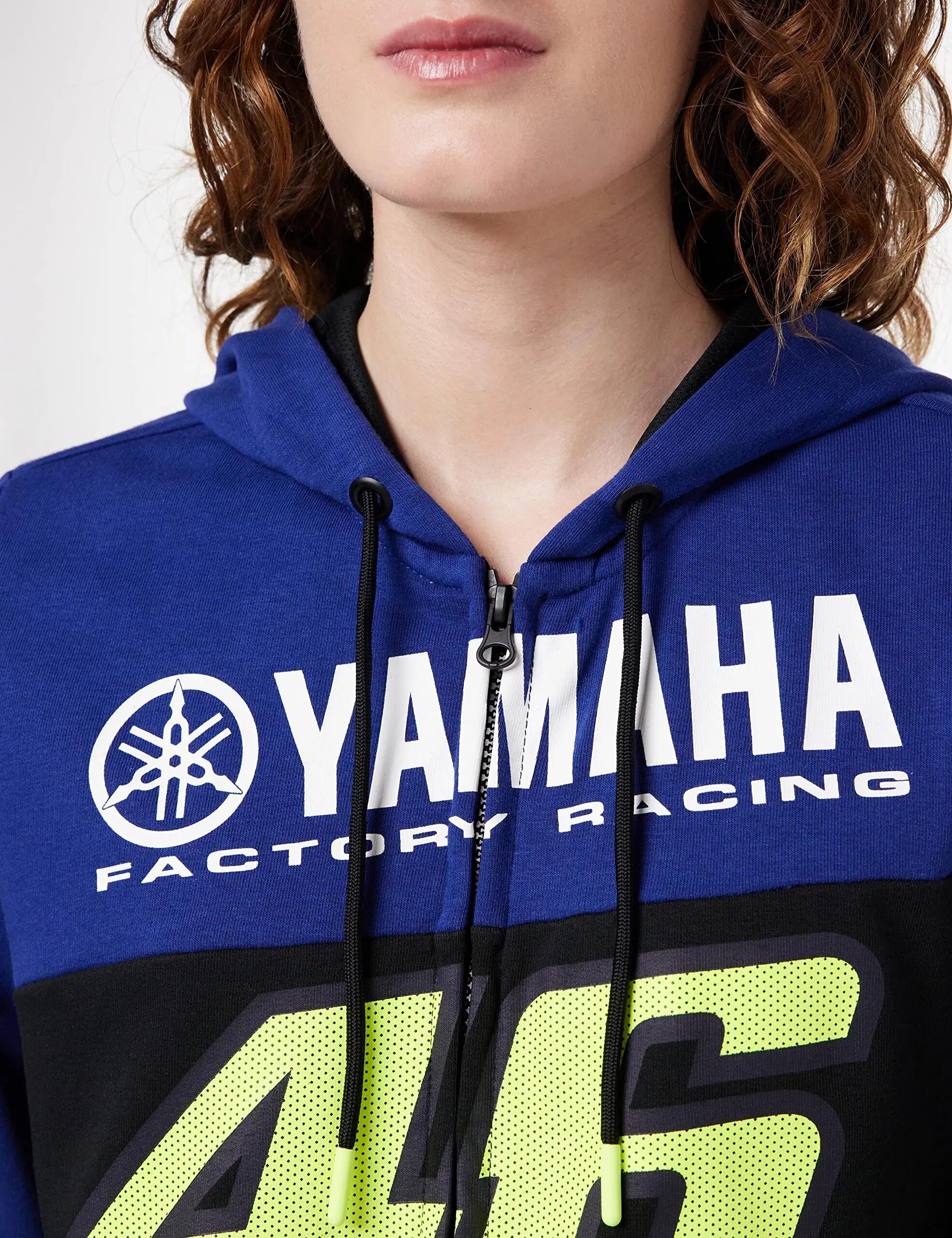 Sweatshirt VR46 Yamaha Damen Blau S 3/6