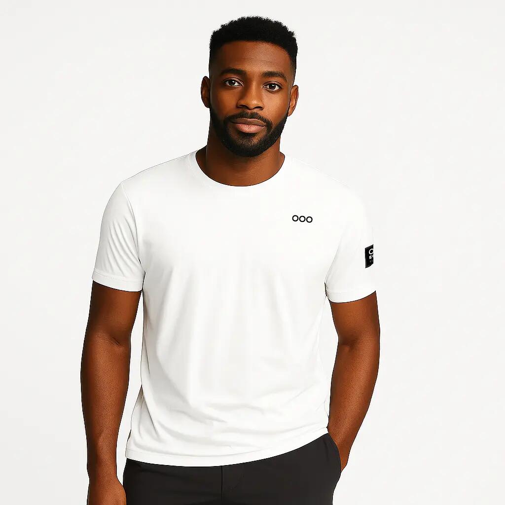 T-shirt ECOON modèle La Campetoise couleur blanc 5/7