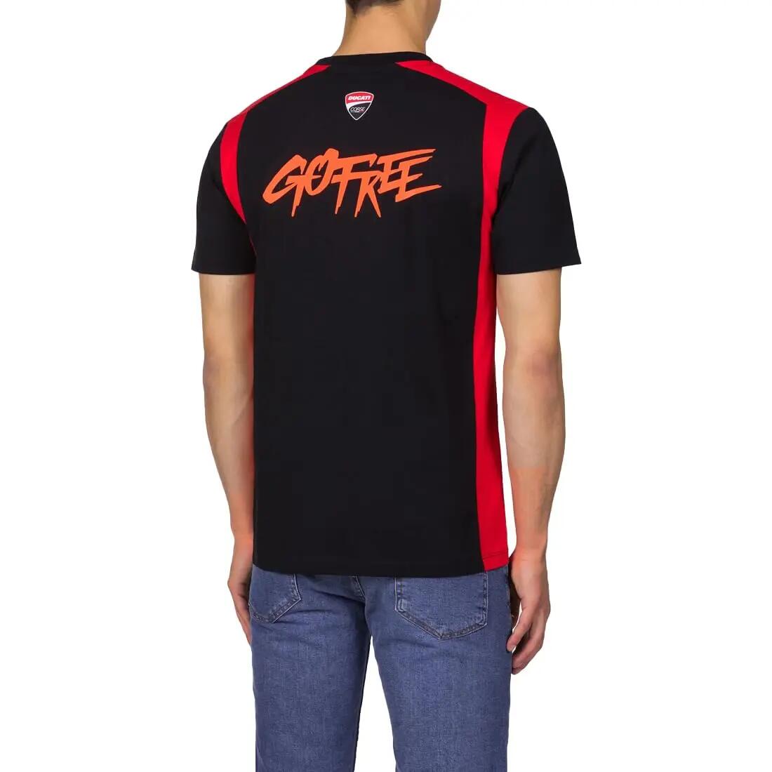 T-shirt VR46 Pecco Heren Zwart XXL 5/5