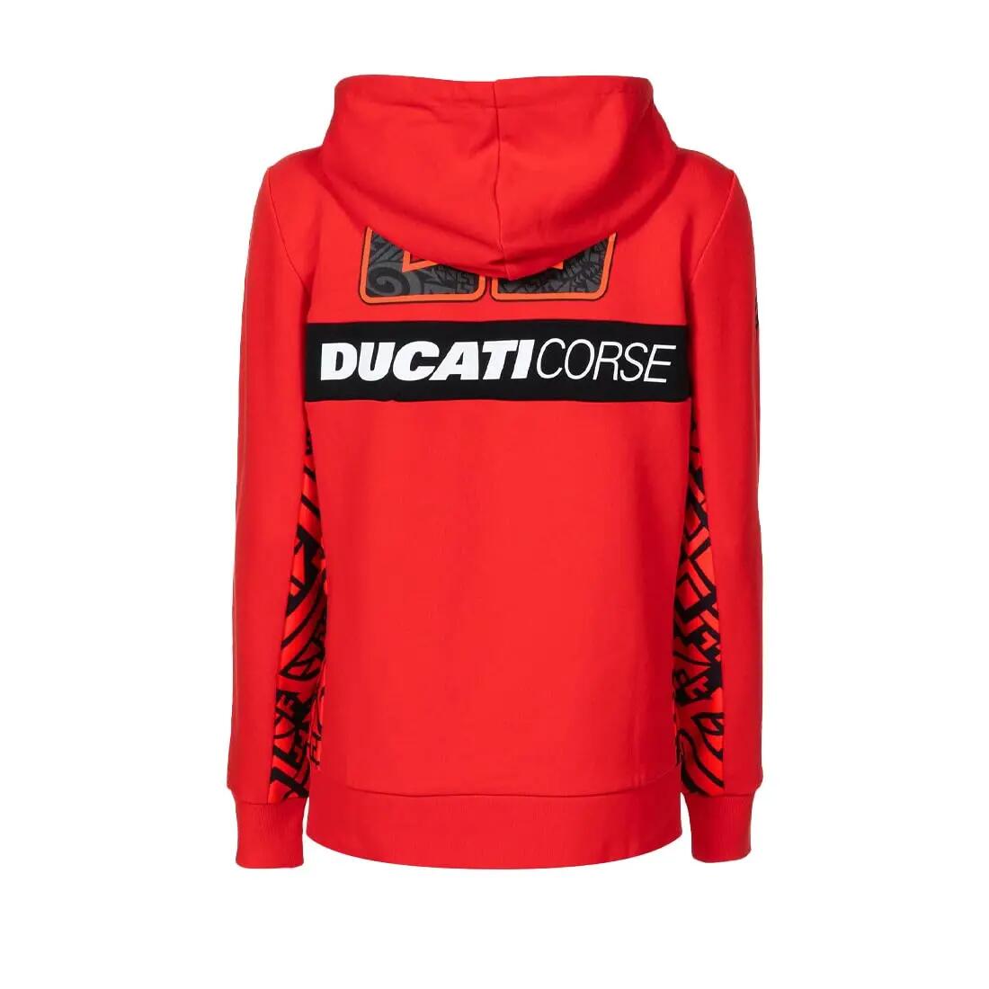 T-shirt VR46 Luca Marini 10 DBWFL471607002 Uniseks Zwart S 2/4