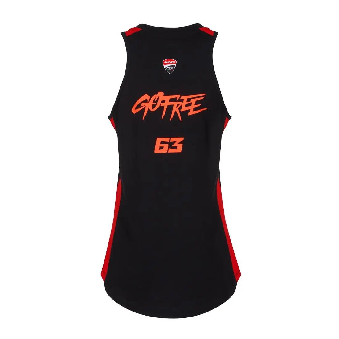 Canotta VR46 Pecco Donna Nero S 3/3