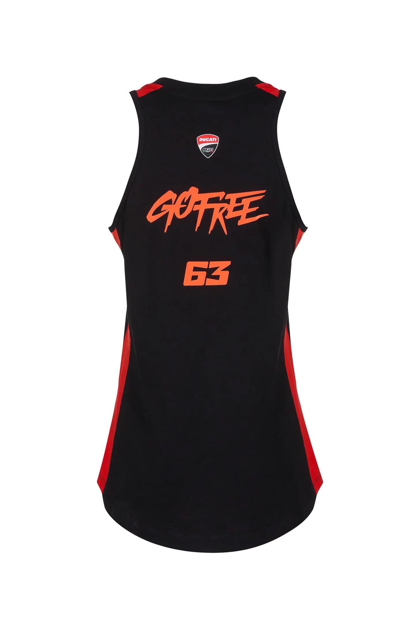 Canotta VR46 Pecco Donna Nero S 2/3