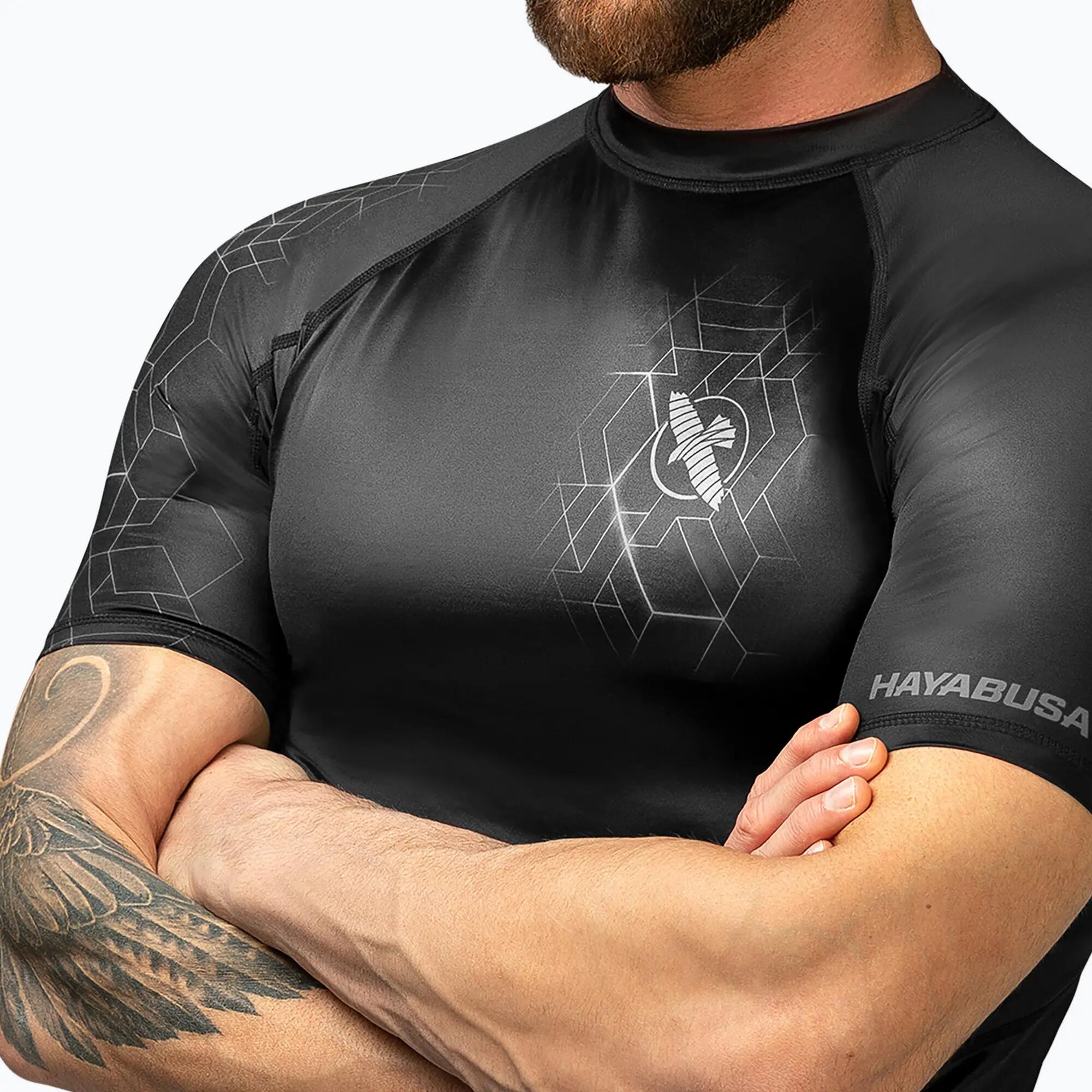 Rashguard męski Hayabusa Geo Rashguard Shortsleeve 3/7