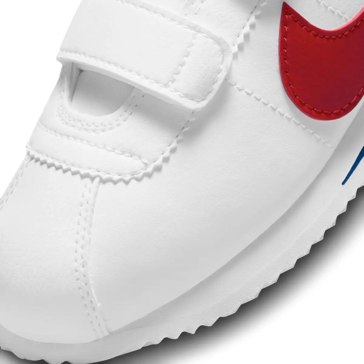 Nike Cortez Basic SL White Varsity Red (PS) 5/6