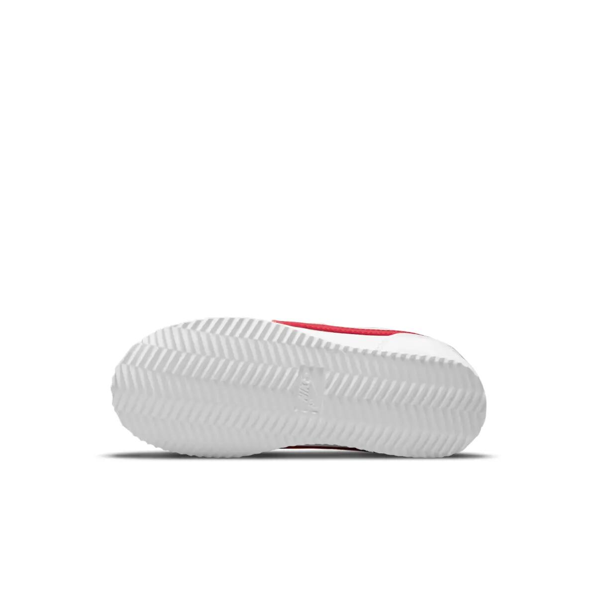 Nike Cortez Basic SL White Varsity Red (PS) 2/6