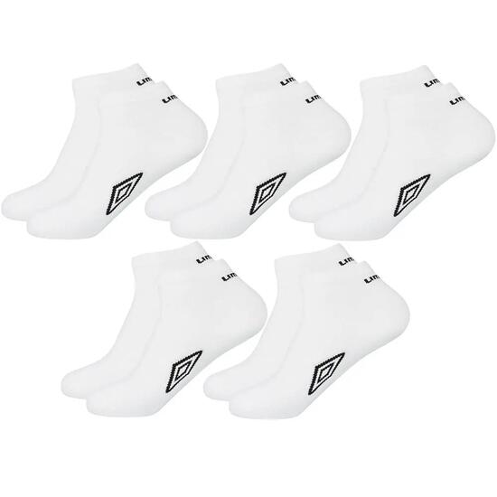 Lot de 5 paires de chaussettes de sport pour homme UMBRO