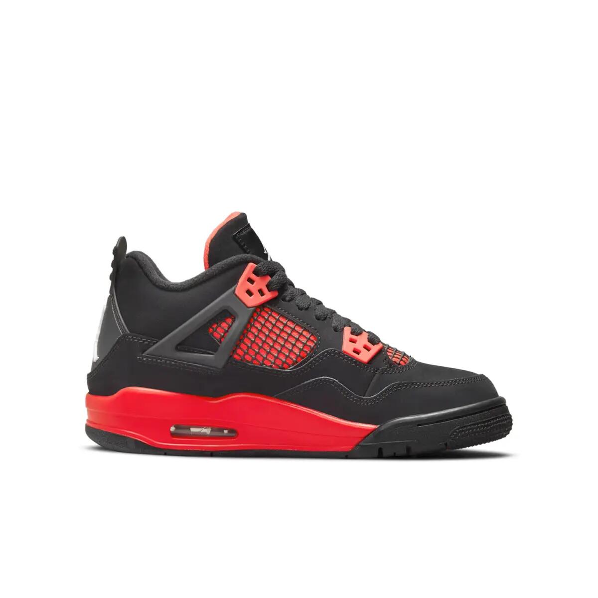 Jordan 4 Retro Red Thunder (GS) 2/6