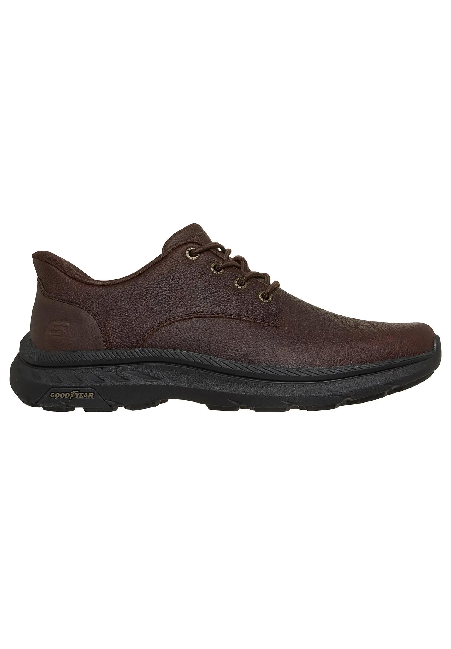 Skechers Herren Pollard Colt Slip Ins Relaxed Fit Red/Brown 2/3