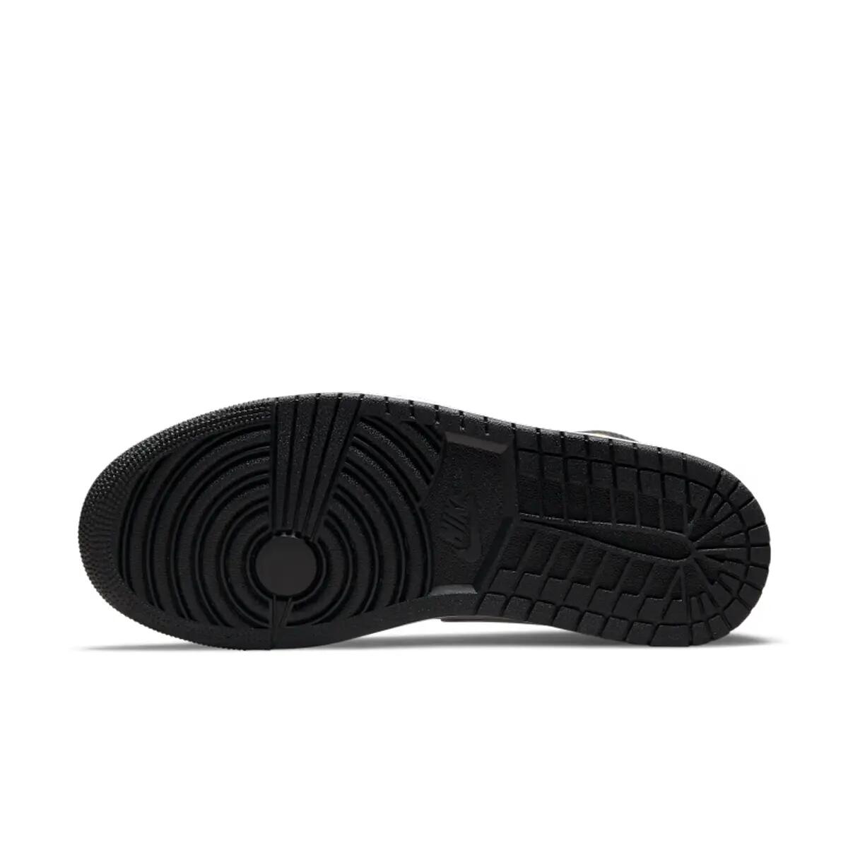 Jordan 1 Mid White Pollen Black 3/6
