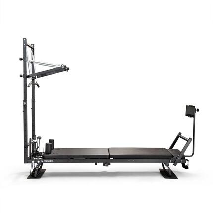 Pilates Reformer Pro Plus – z wieżą – czarny