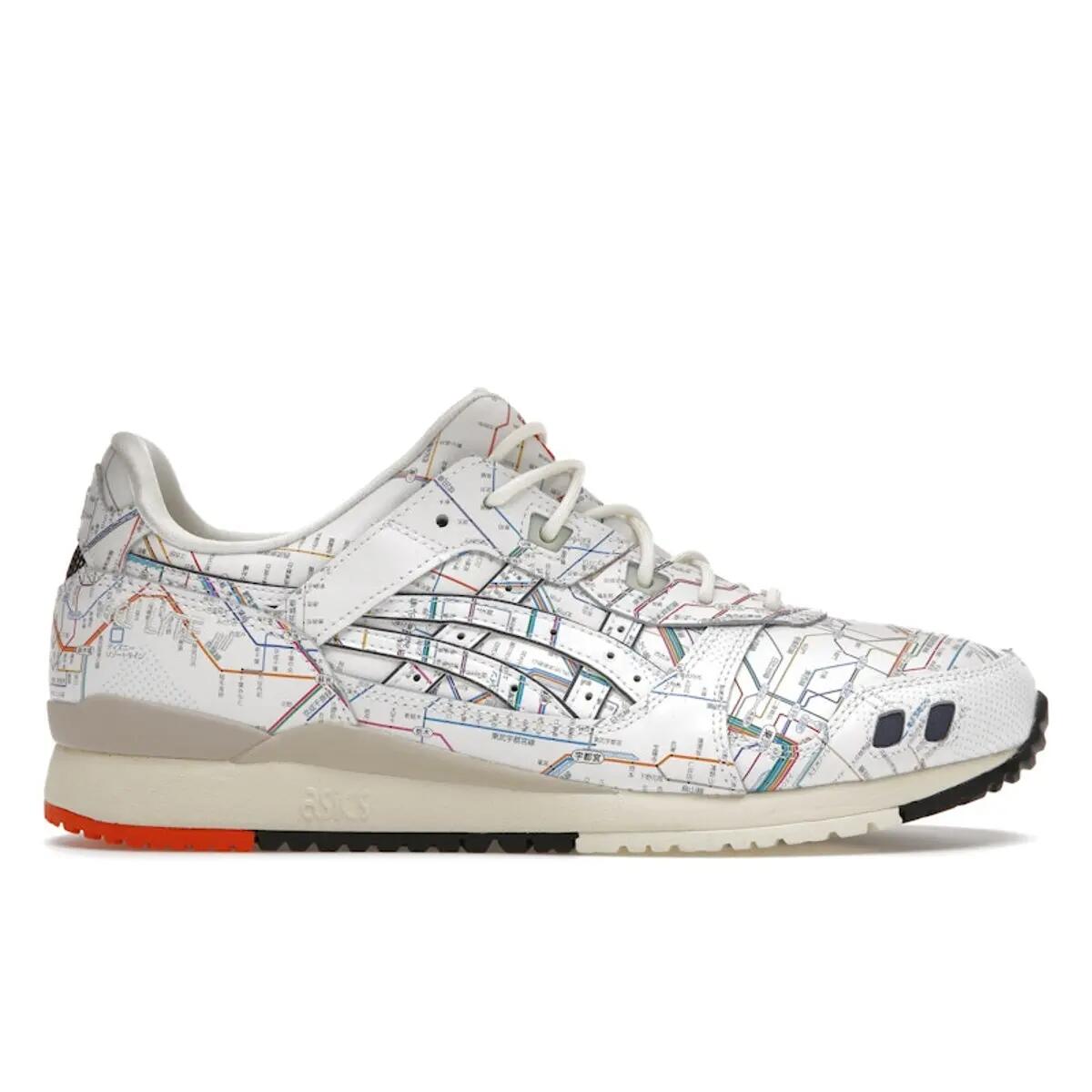 ASICS Gel-Lyte III atmos Tokyo Subway 1/6