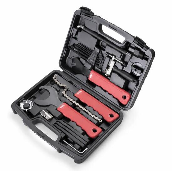 Trousse à outils pour vélo Kit de réparation 20 pièces Mallette