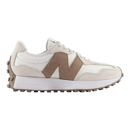 Zapatillas New Balance Beige 327 Linen con Sea Salt y Mushroom Cómodas y Resist