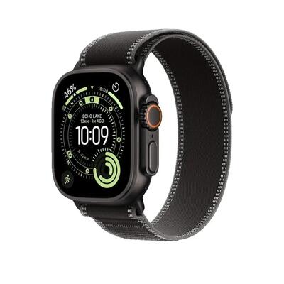 Apple ultra 3 gps smartwatch - unisex - zwart titanium