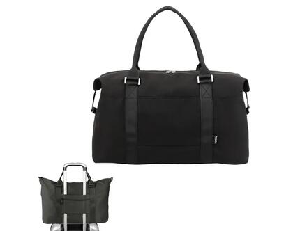 Sac de voyage fourre-tout, sac de week-end, sac cabine avec passant pour trolley