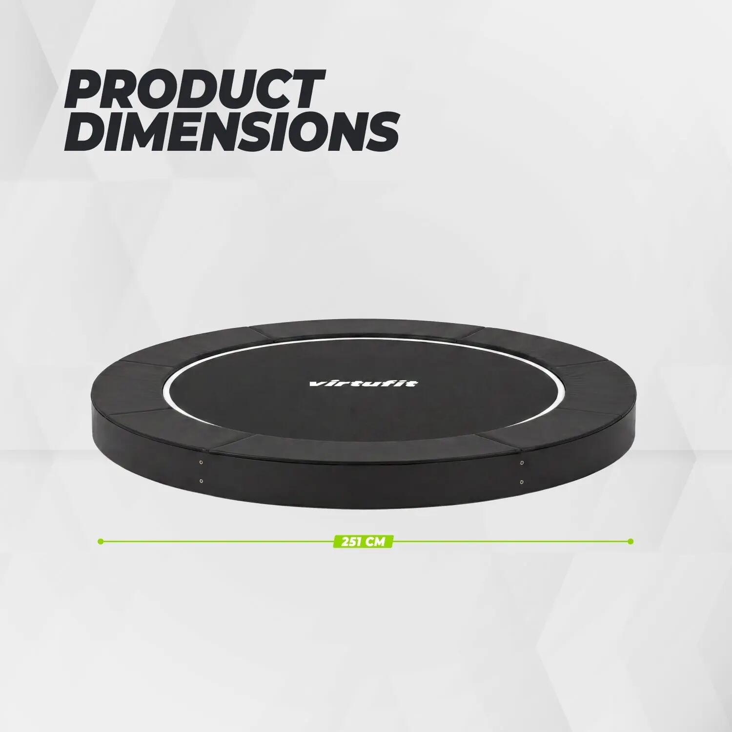 Bodentrampolin - 251 cm 7/7
