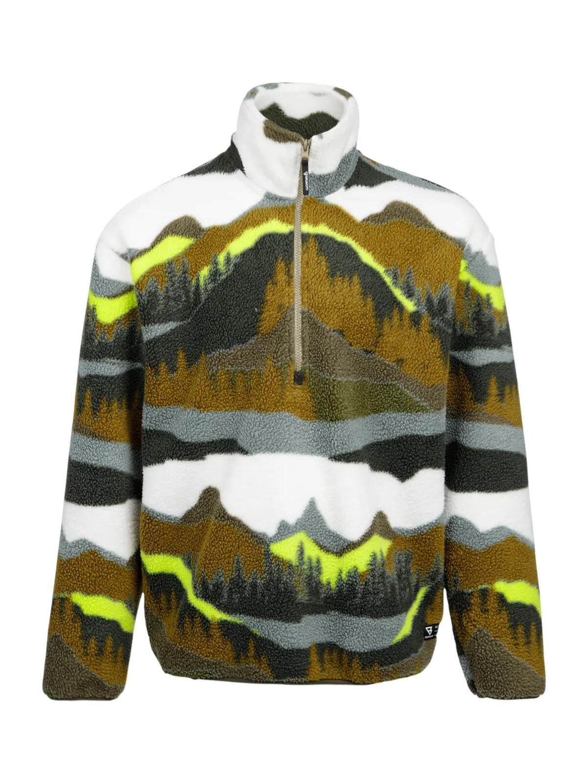 BRUNOTTI Brunotti Herren Reggio Urban Fleece Dusky Green 1/2